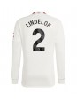 Manchester United Victor Lindelof #2 Kolmaspaita 2023-24 Pitkähihainen